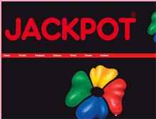 Tablet Screenshot of jackpot-danmark.dk